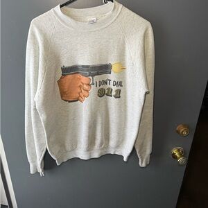 Vintage I Don’t Dail 911 (Men’s Large)